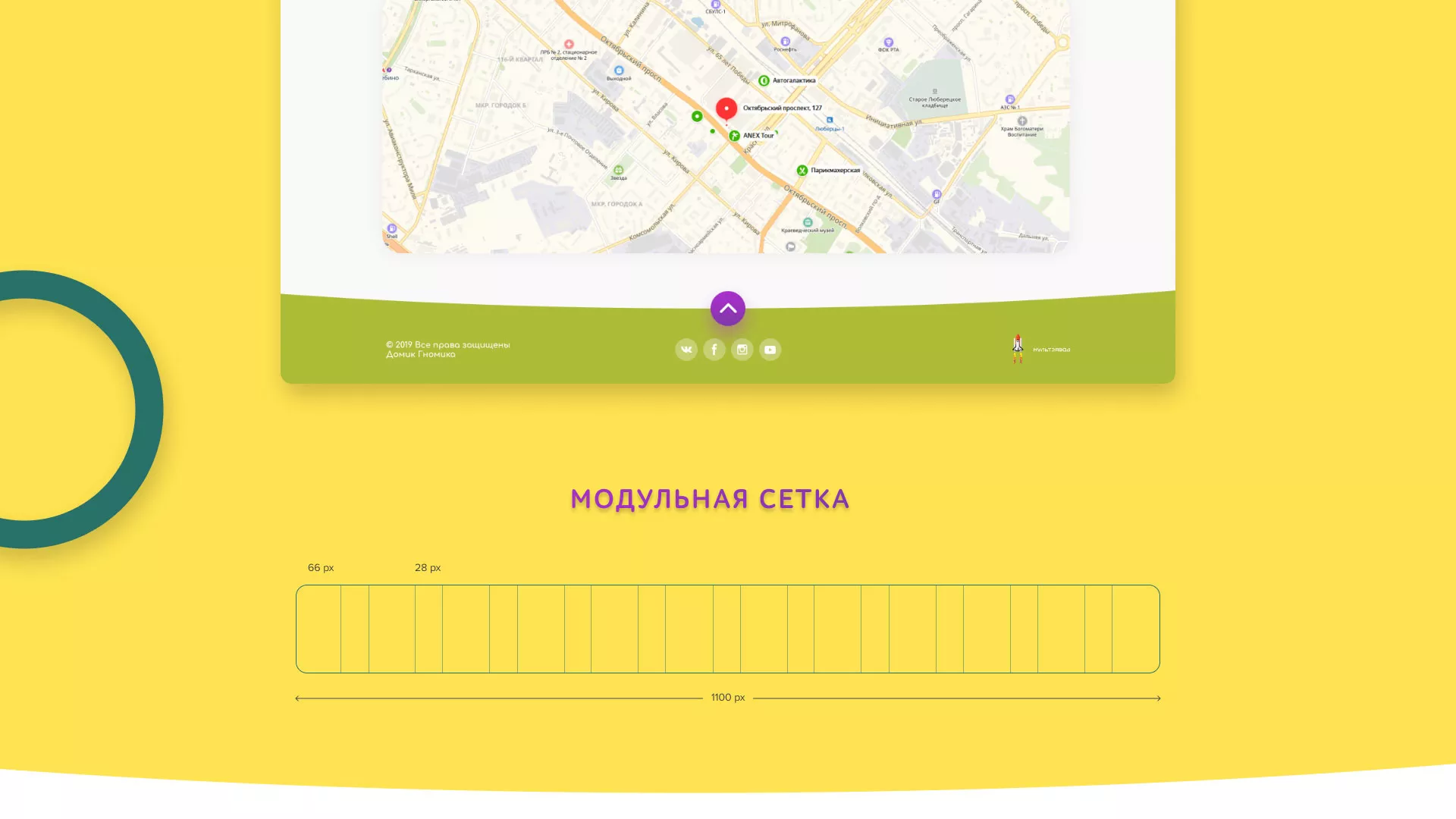 Разработка сайта детского активити-клуба «Домик гномика» в Губахе