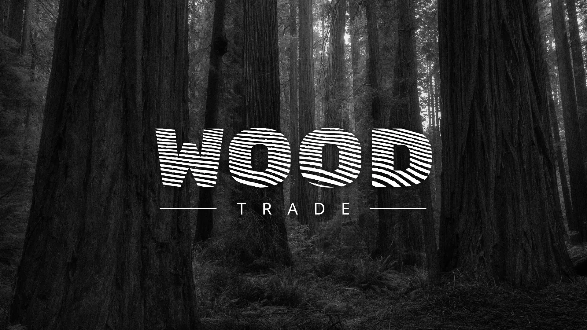 Разработка логотипа для компании «Wood Trade» в Губахе