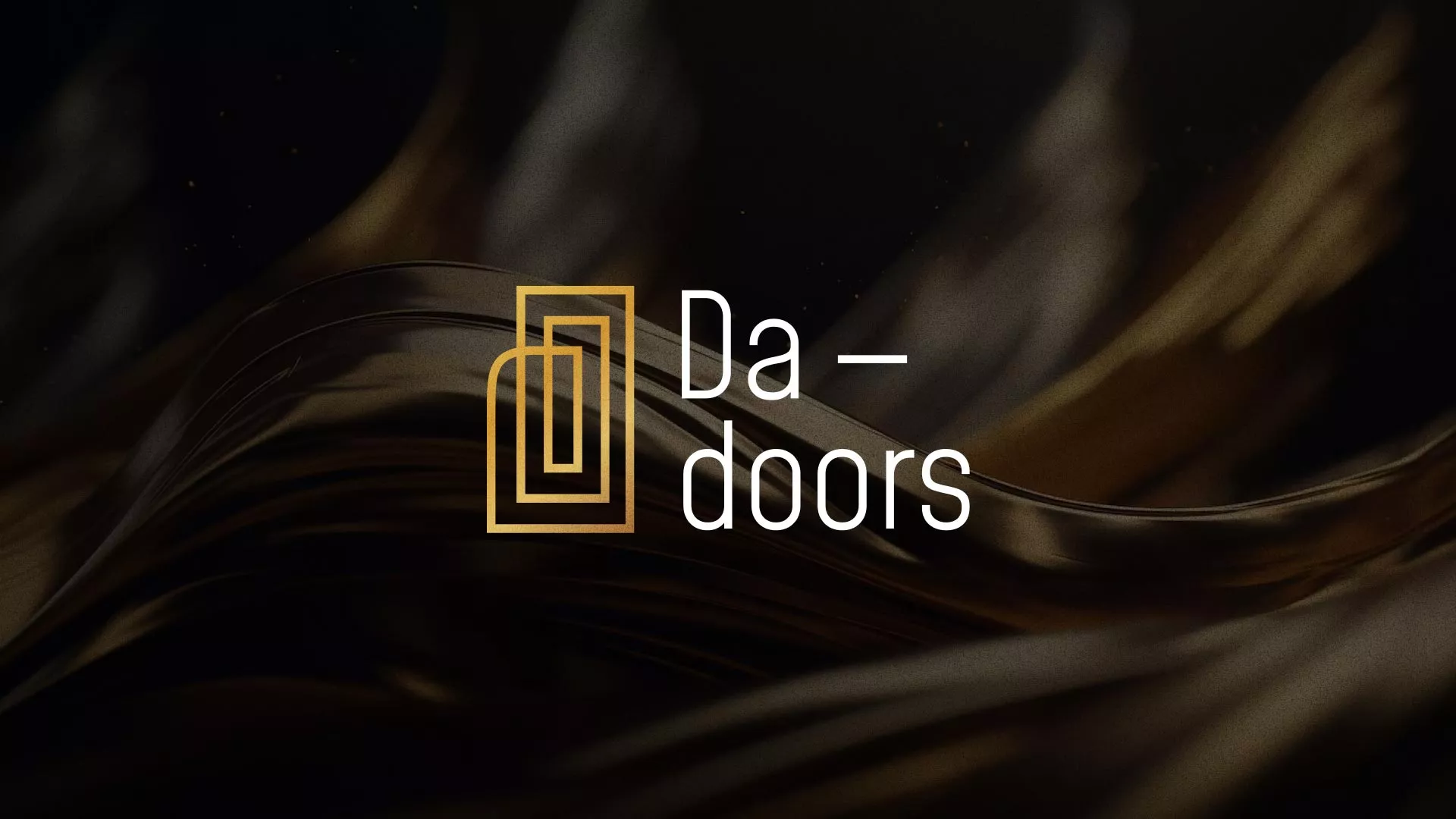 Разработка логотипа для компании «DA-DOORS» в Губахе